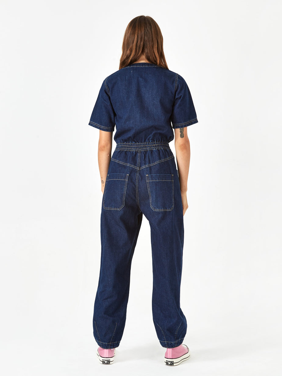 LF Markey LF Markey Francis Boilersuit - Indigo - Blue
