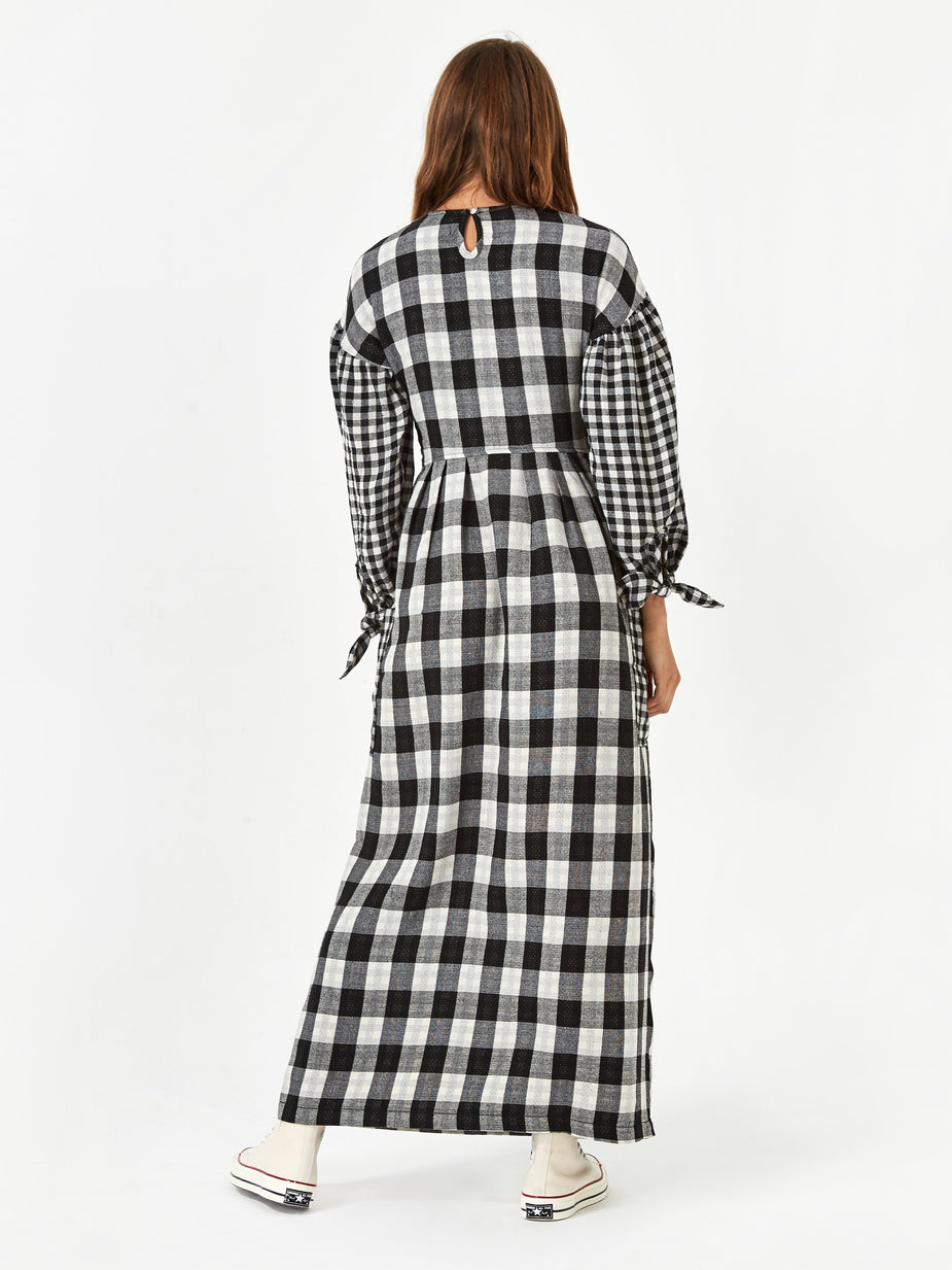 LF Markey LF Markey Joe Dress - Black Check - Black