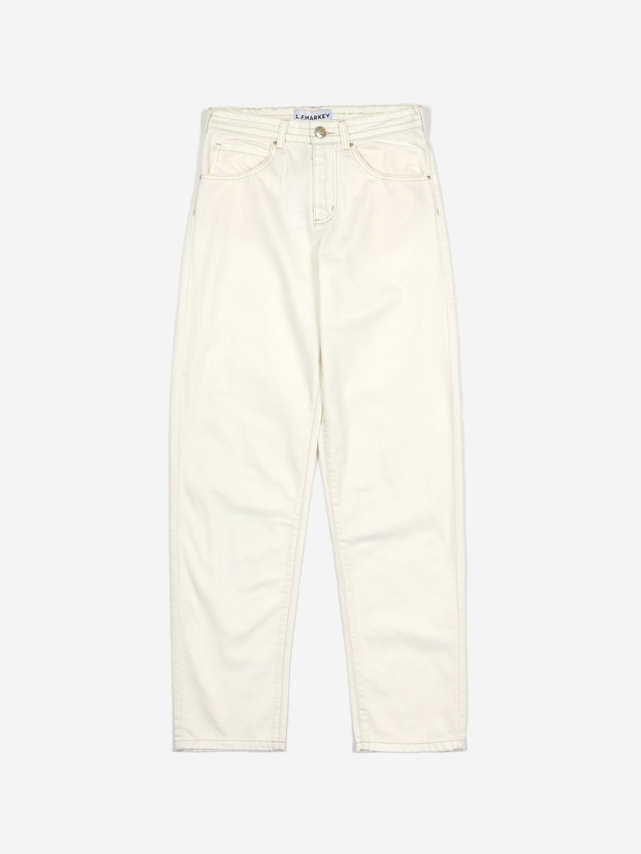 LF Markey LF Markey Johnny Elasticated Jean - White - White
