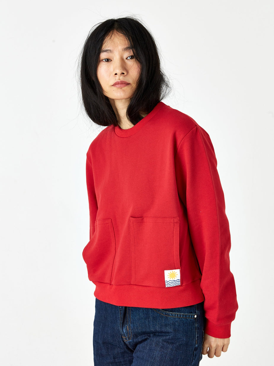 LF Markey LF Markey Karsen Sweatshirt - Red - Red