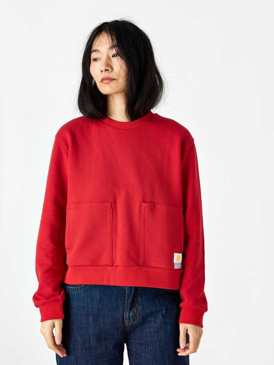 LF Markey LF Markey Karsen Sweatshirt - Red - Red