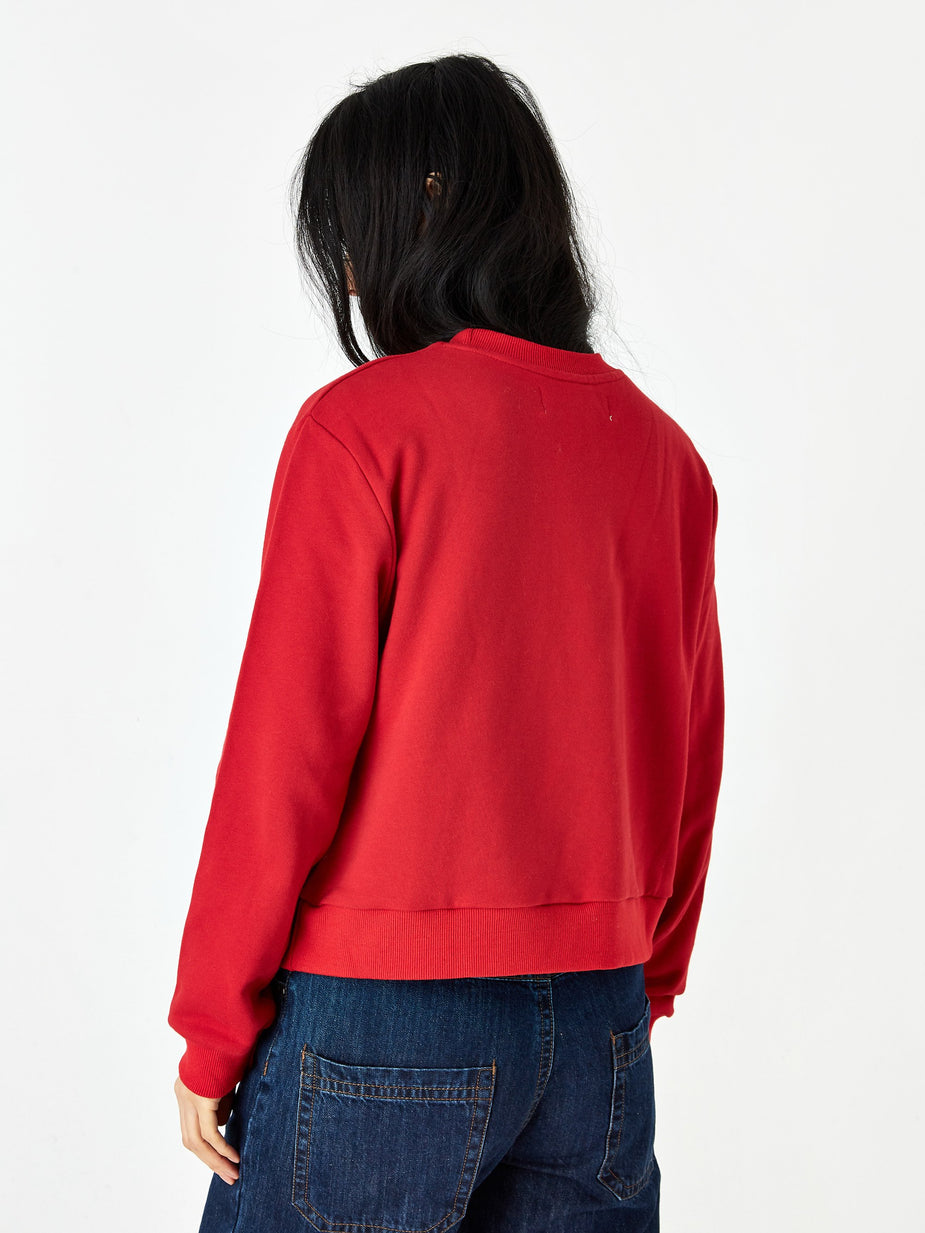 LF Markey LF Markey Karsen Sweatshirt - Red - Red