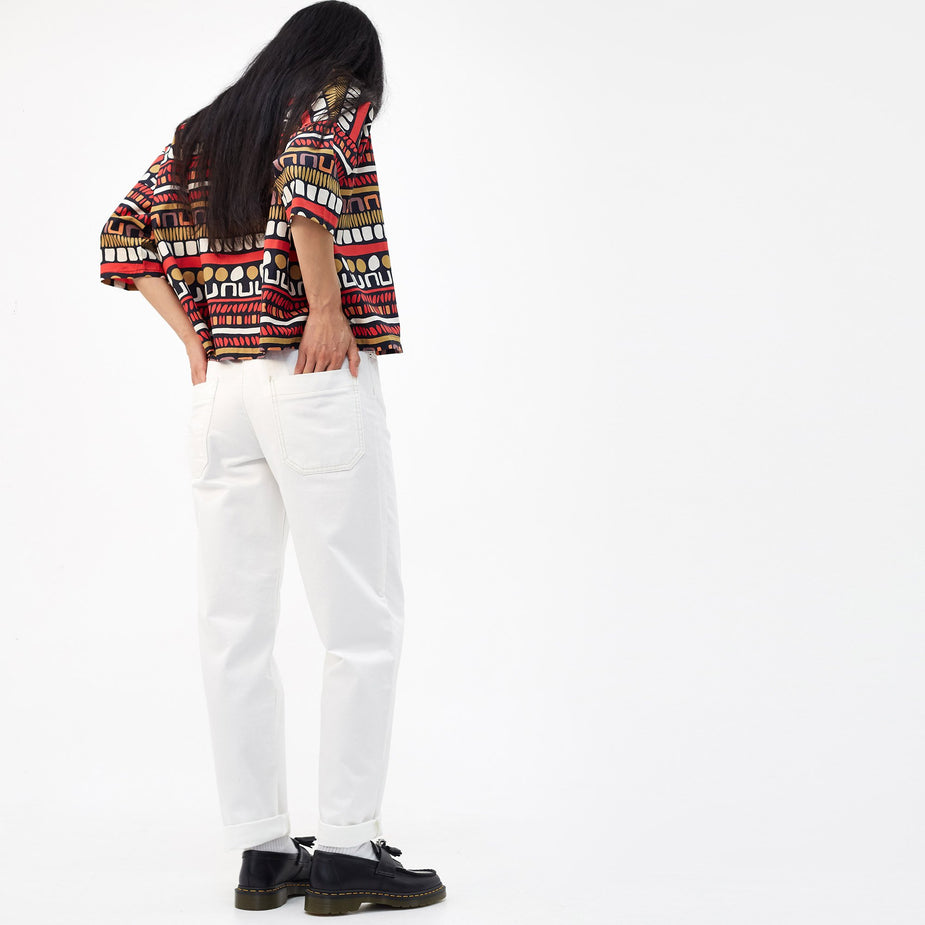 LF Markey LF Markey Johnny Elasticated Jean - White - White