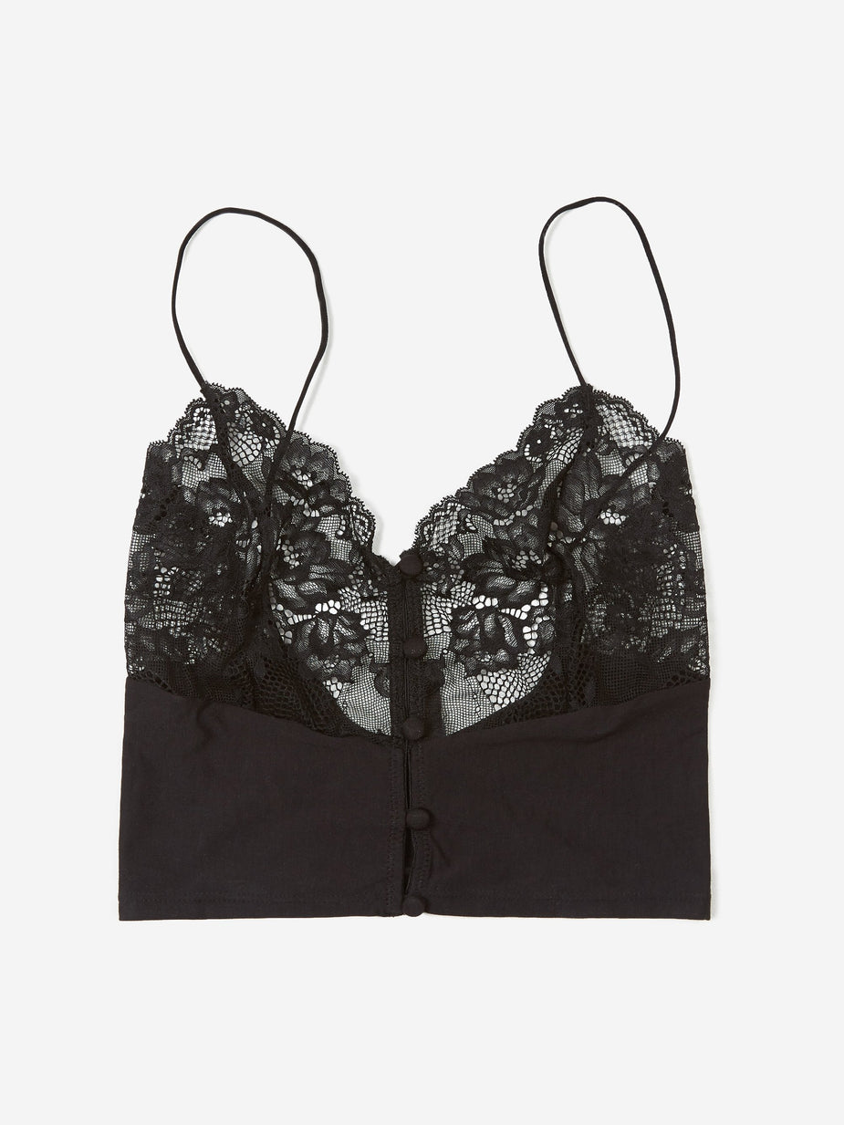 Lonely Lonely Hollie Cami - Black - Black