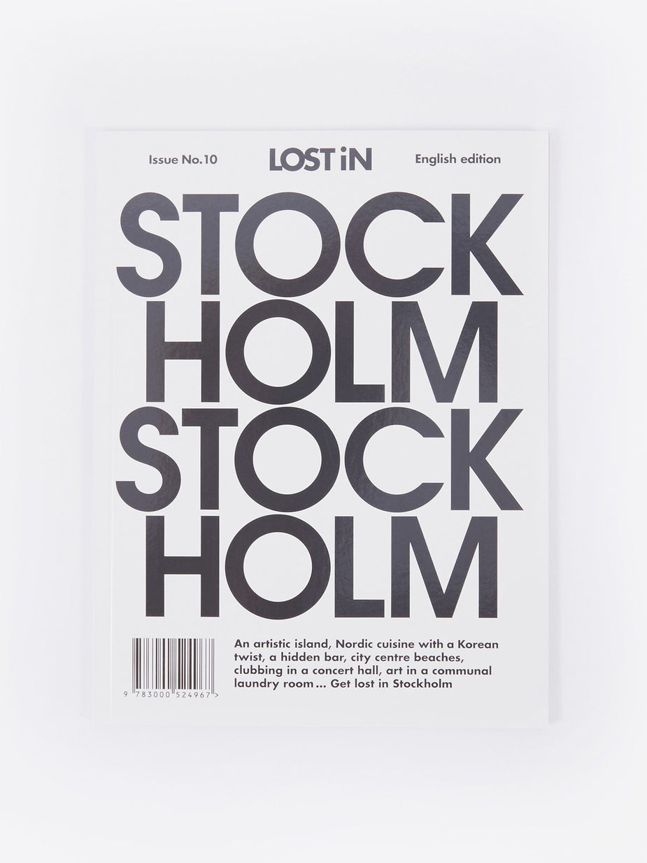 LOST iN LOST iN Stockholm City Guide - White