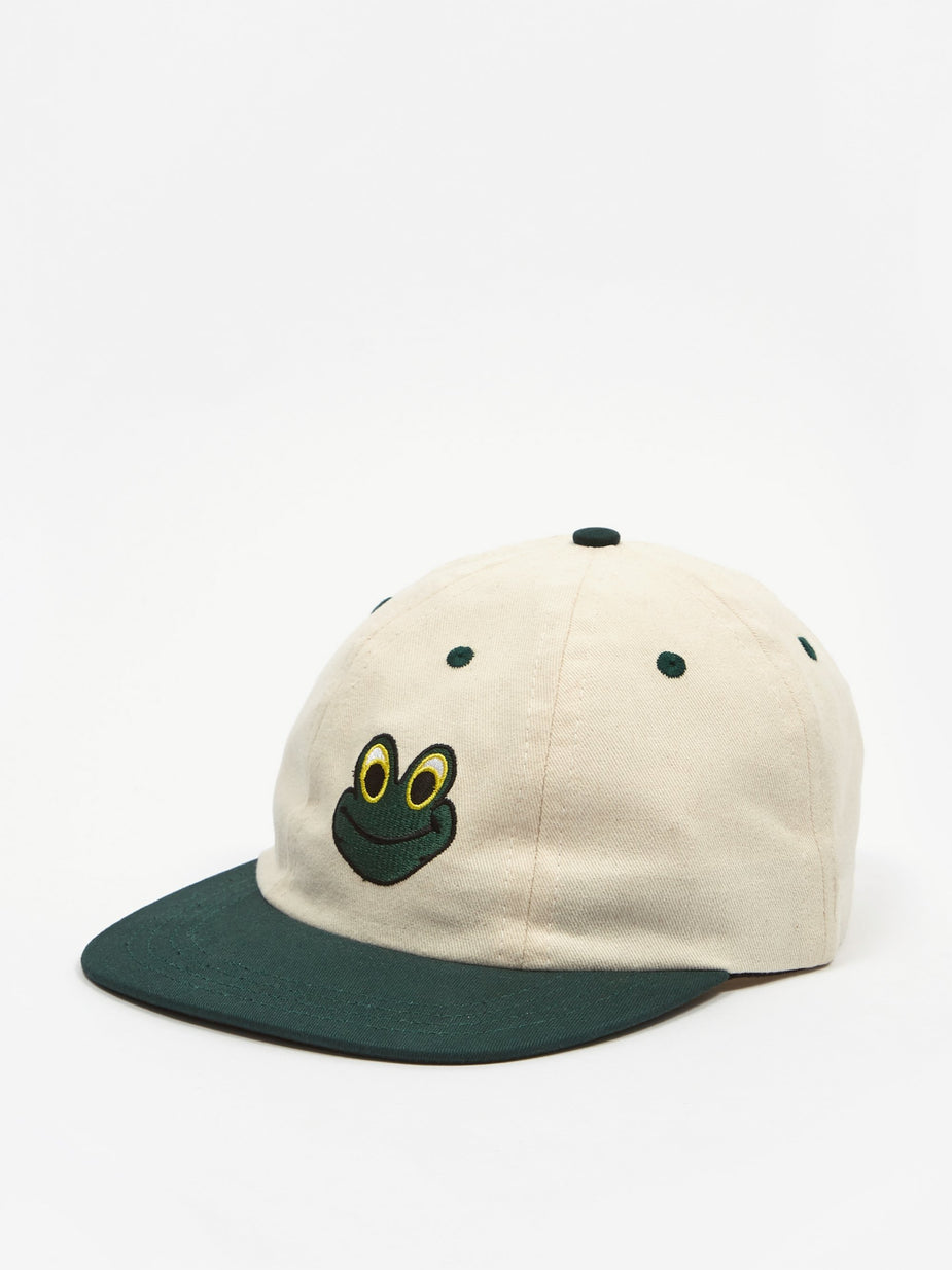 LQQK Studio LQQK Studio Frog Man Hat - Natural/Green - Green