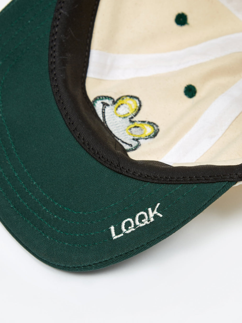 LQQK Studio LQQK Studio Frog Man Hat - Natural/Green - Green