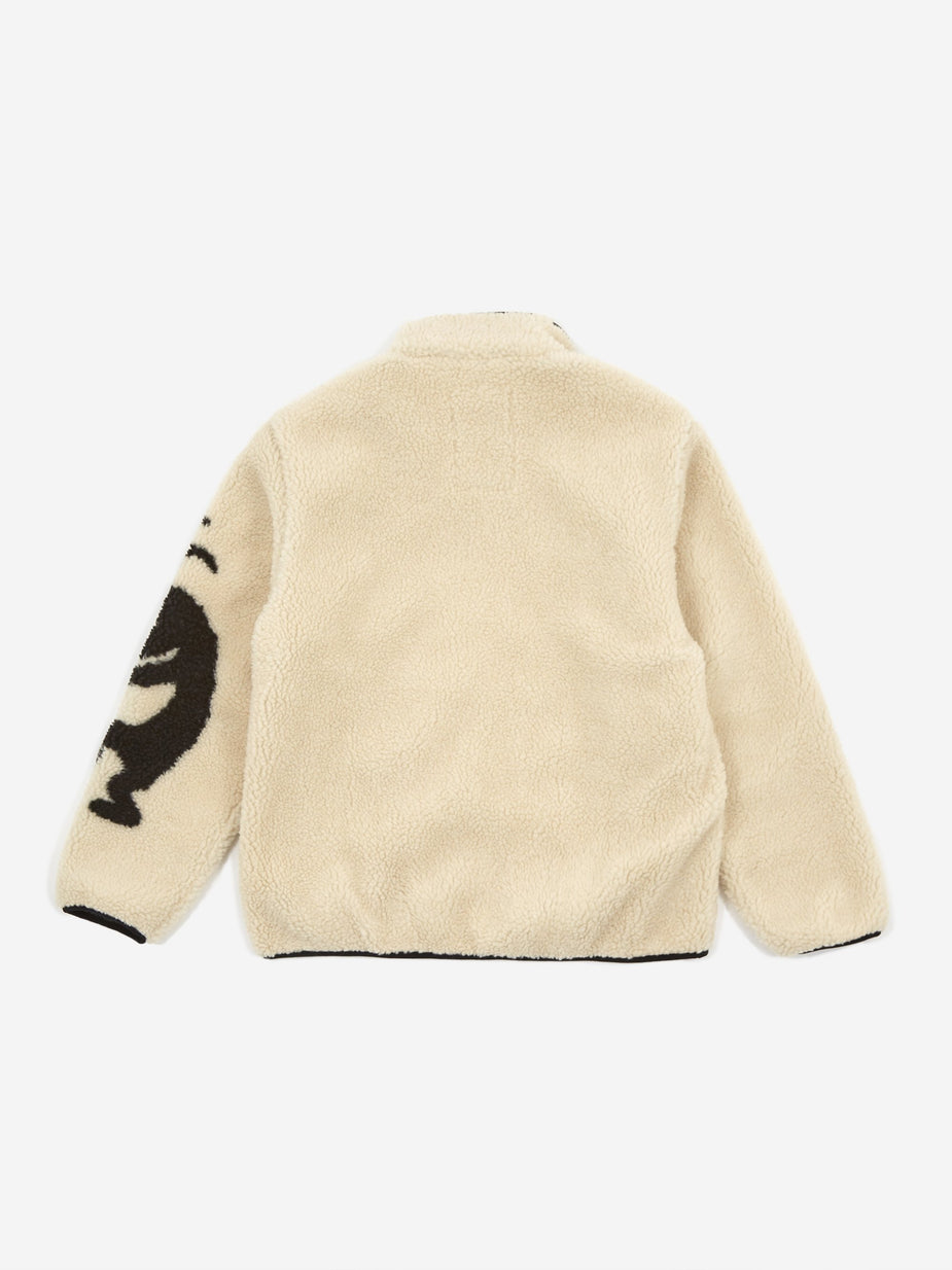 LQQK Studio LQQK Studio Kokopelli Fleece Jacket - Natural - Neutrals