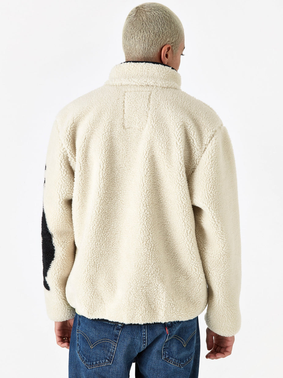 LQQK Studio LQQK Studio Kokopelli Fleece Jacket - Natural - Neutrals