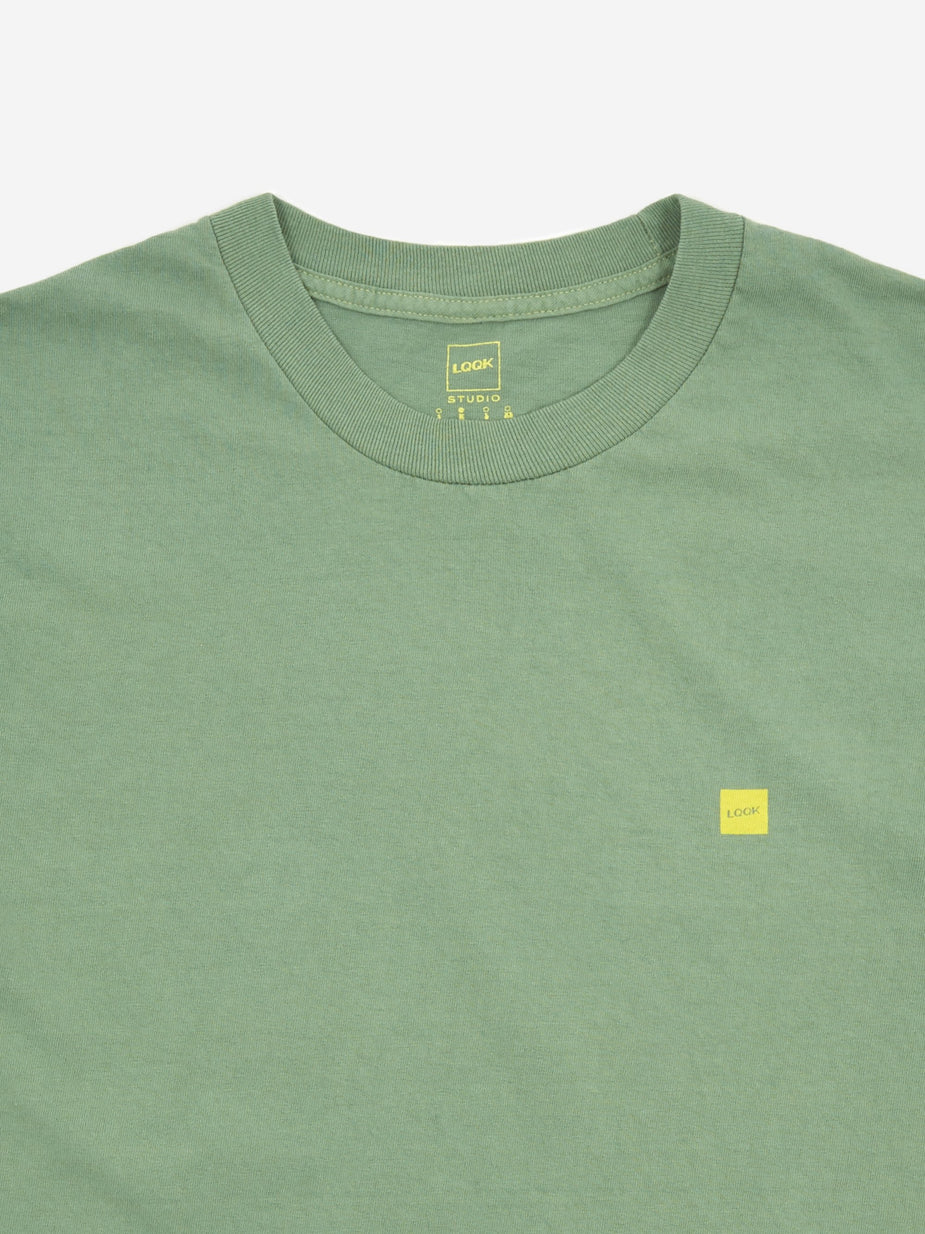 LQQK Studio LQQK Studio Micro Logo Shortsleeve T-Shirt - Over Dye - Tie-Dye