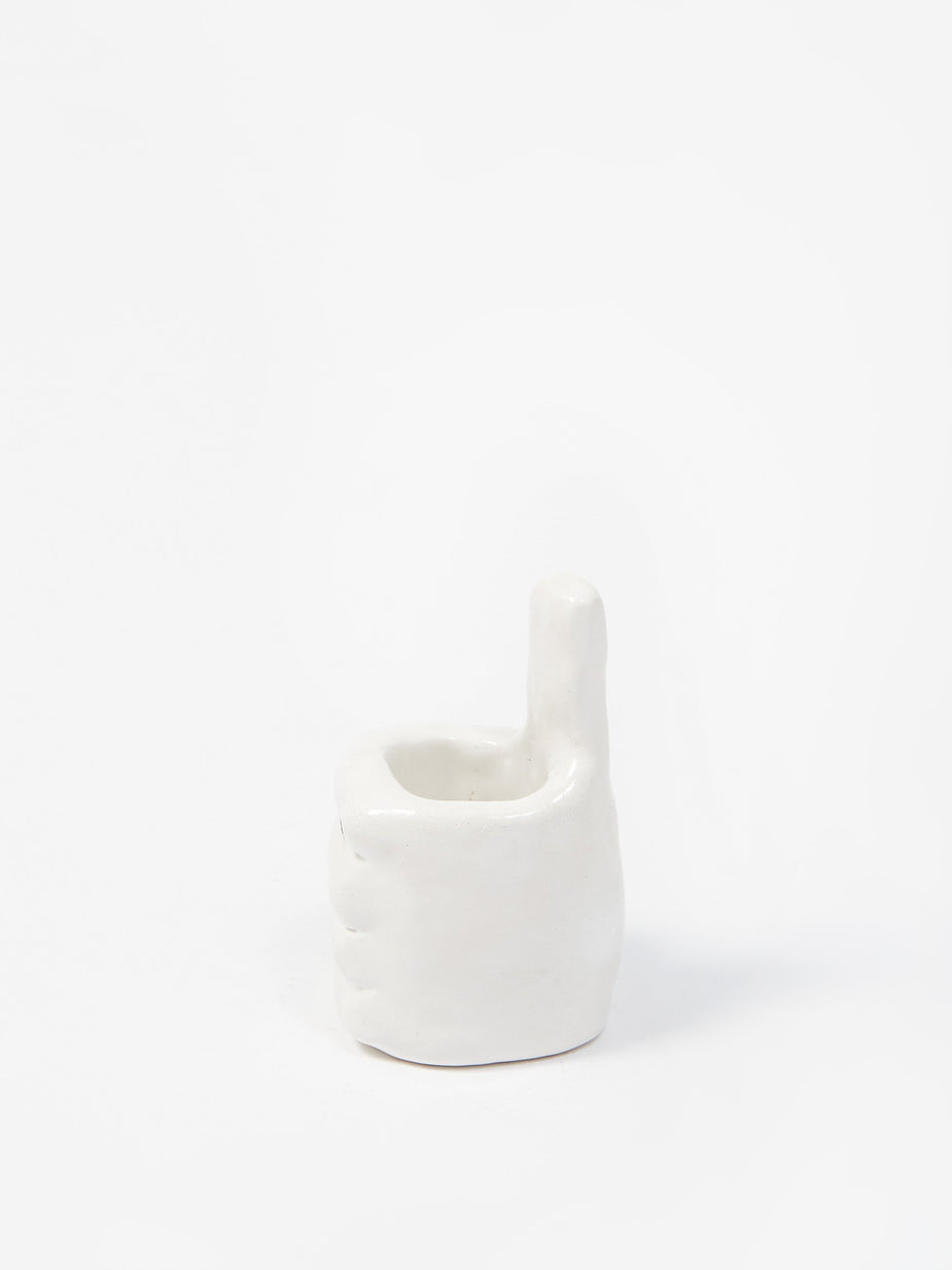 Lucy Kirk Lucy Kirk Thumbs Up Candleholder - Other