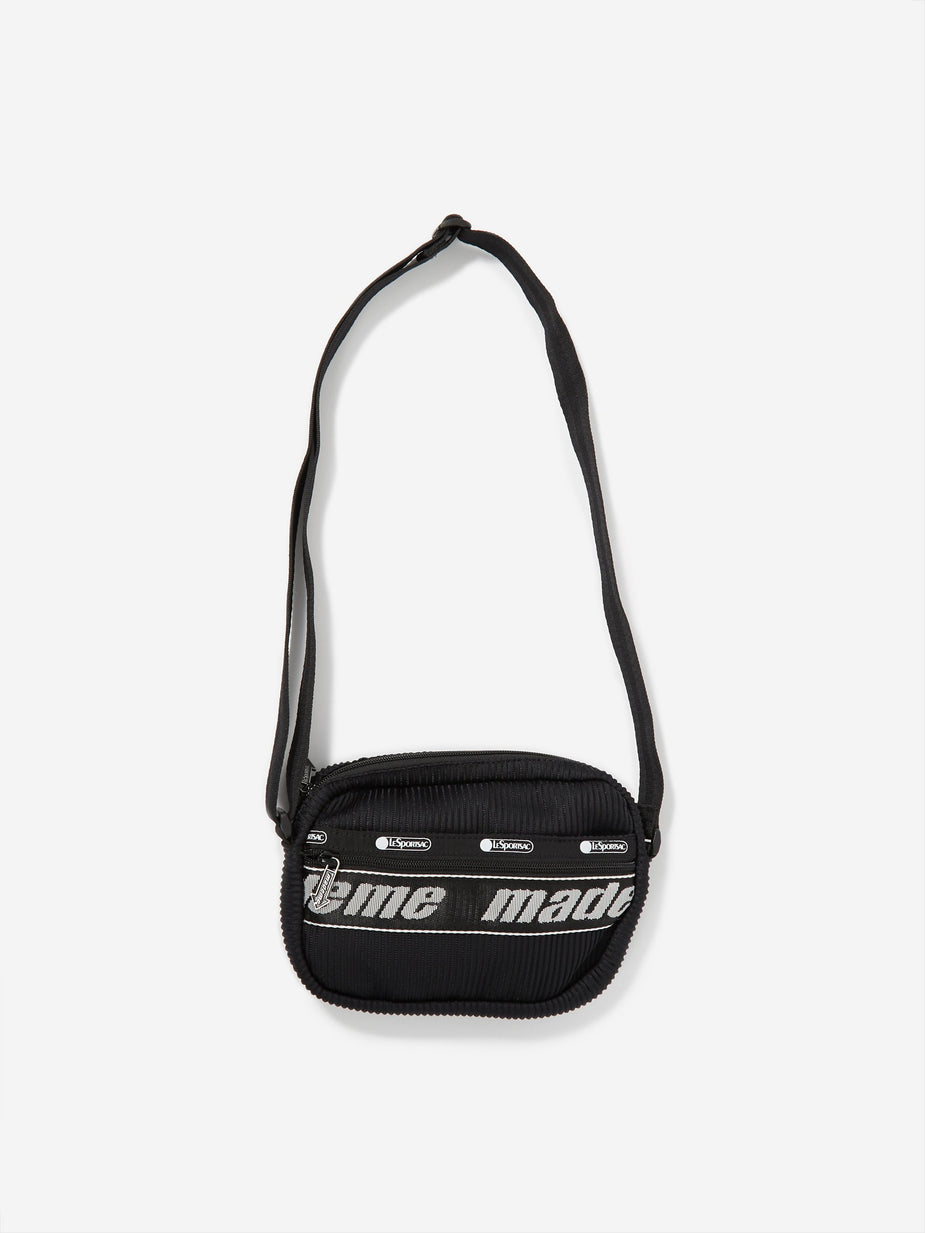 MadeMe MadeMe x LeSportsac Lenticular Mesh Box Cross Body Bag - Black Lenticular - Black