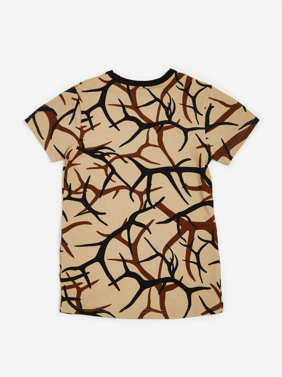 MadeMe MadeMe x X-Girl Baby T - Tan - Orange