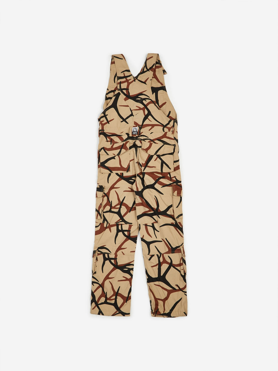 MadeMe MadeMe x X-Girl Cargo Overall - Tan - Orange