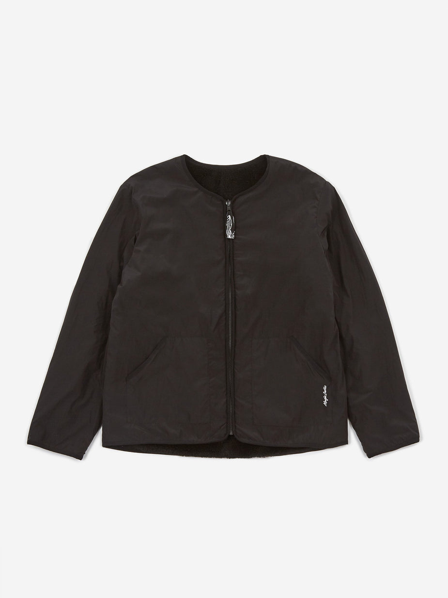 Magic Castles Magic Castles Reversible Collarless Jacket - Black - Black