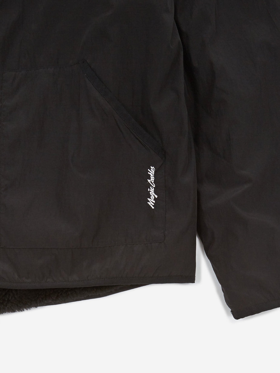 Magic Castles Magic Castles Reversible Collarless Jacket - Black - Black