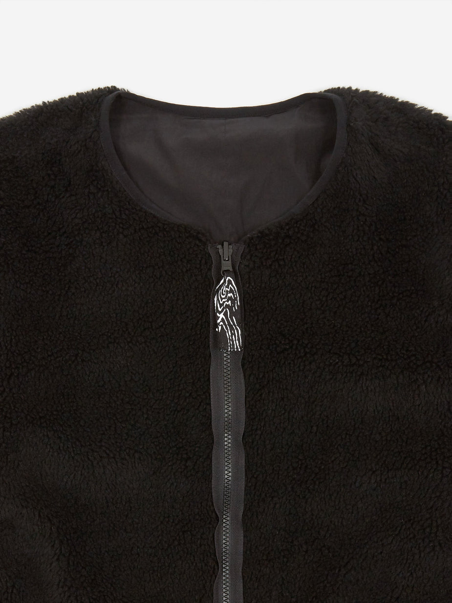 Magic Castles Magic Castles Reversible Collarless Jacket - Black - Black