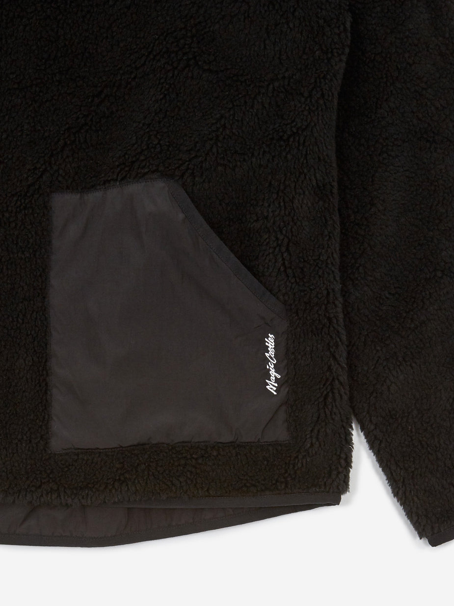 Magic Castles Magic Castles Reversible Collarless Jacket - Black - Black