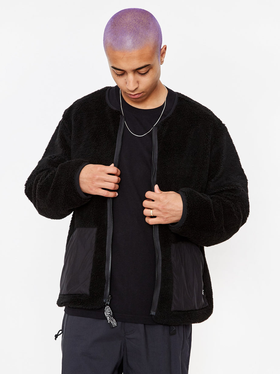 Magic Castles Magic Castles Reversible Collarless Jacket - Black - Black