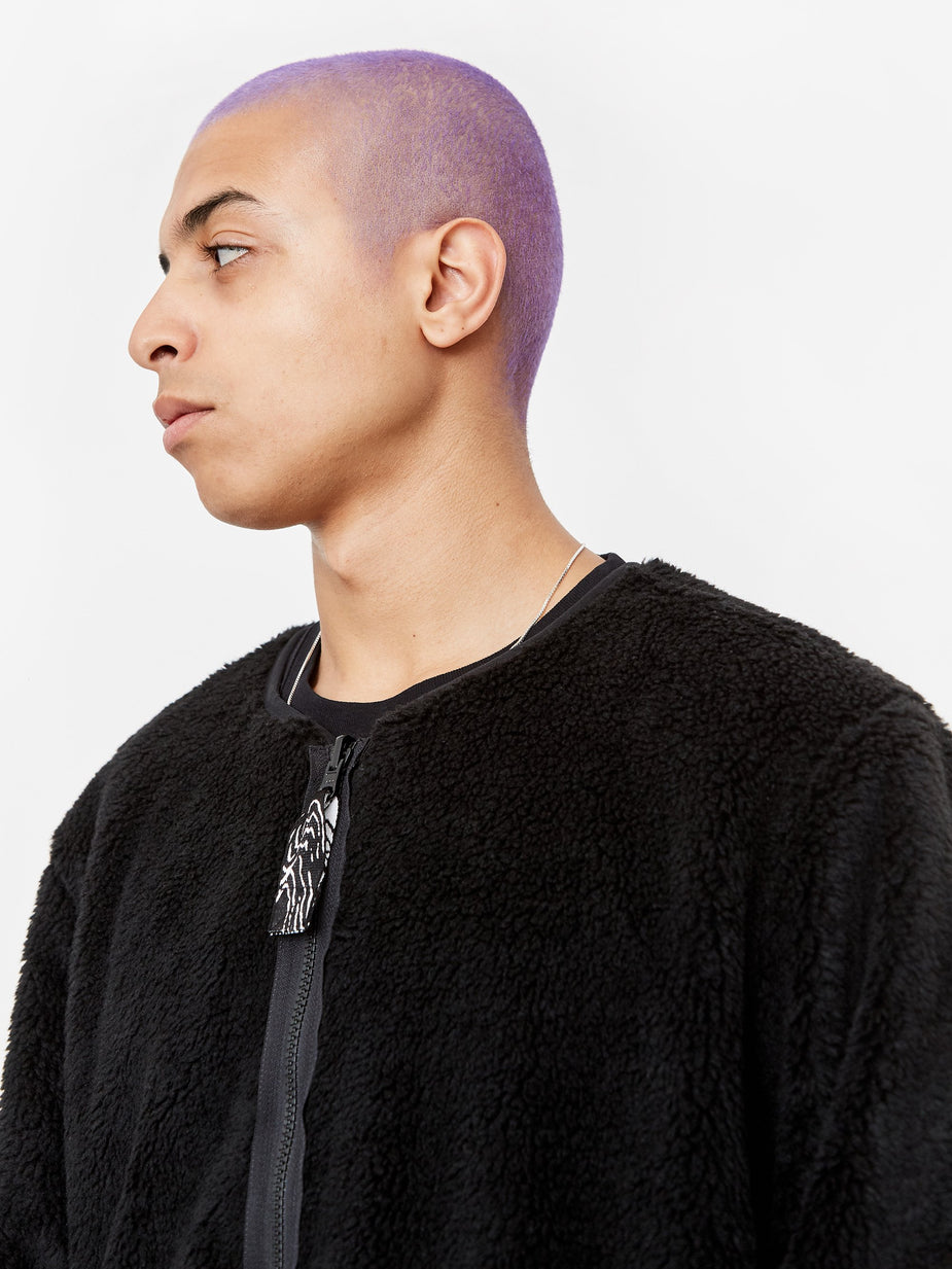 Magic Castles Magic Castles Reversible Collarless Jacket - Black - Black