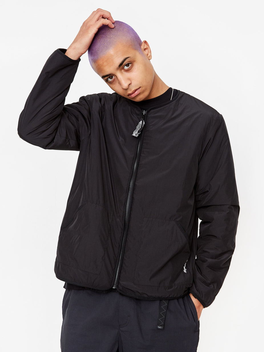 Magic Castles Magic Castles Reversible Collarless Jacket - Black - Black