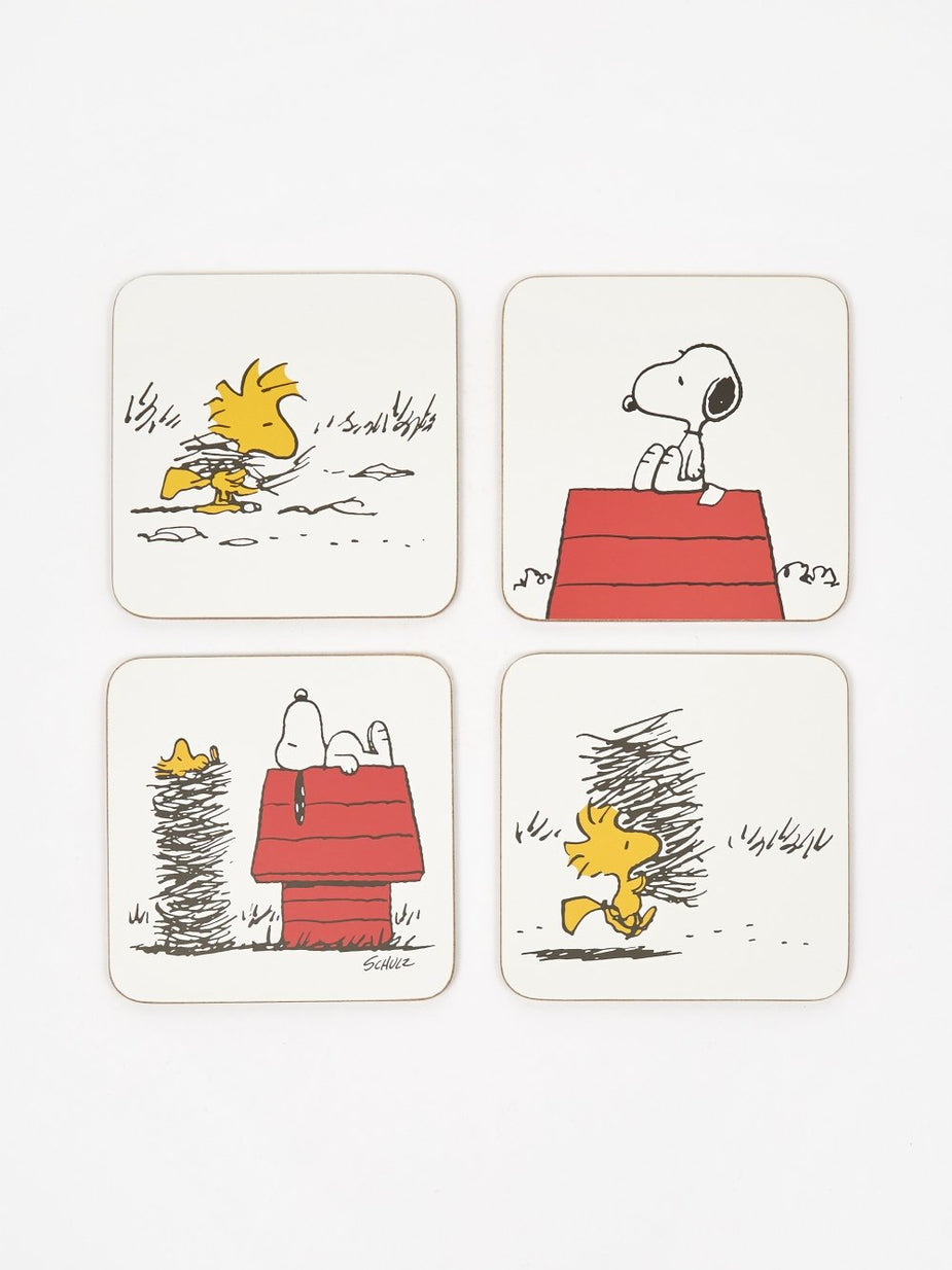 Peanuts Peanuts Coasters - House - 10cmx10cm - Other