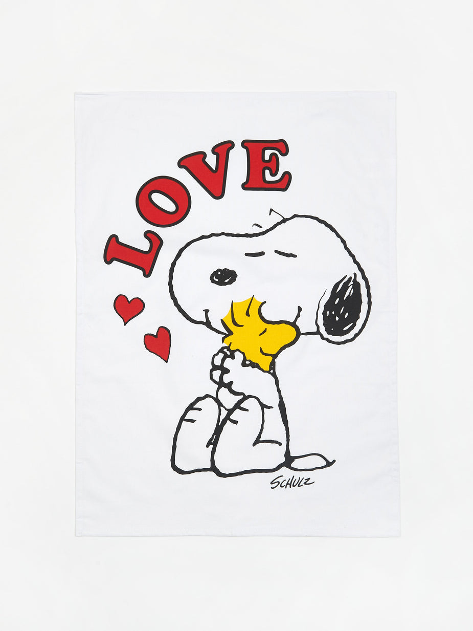 Peanuts Peanuts Tea Towel - Love - 70cmx50cm - Other