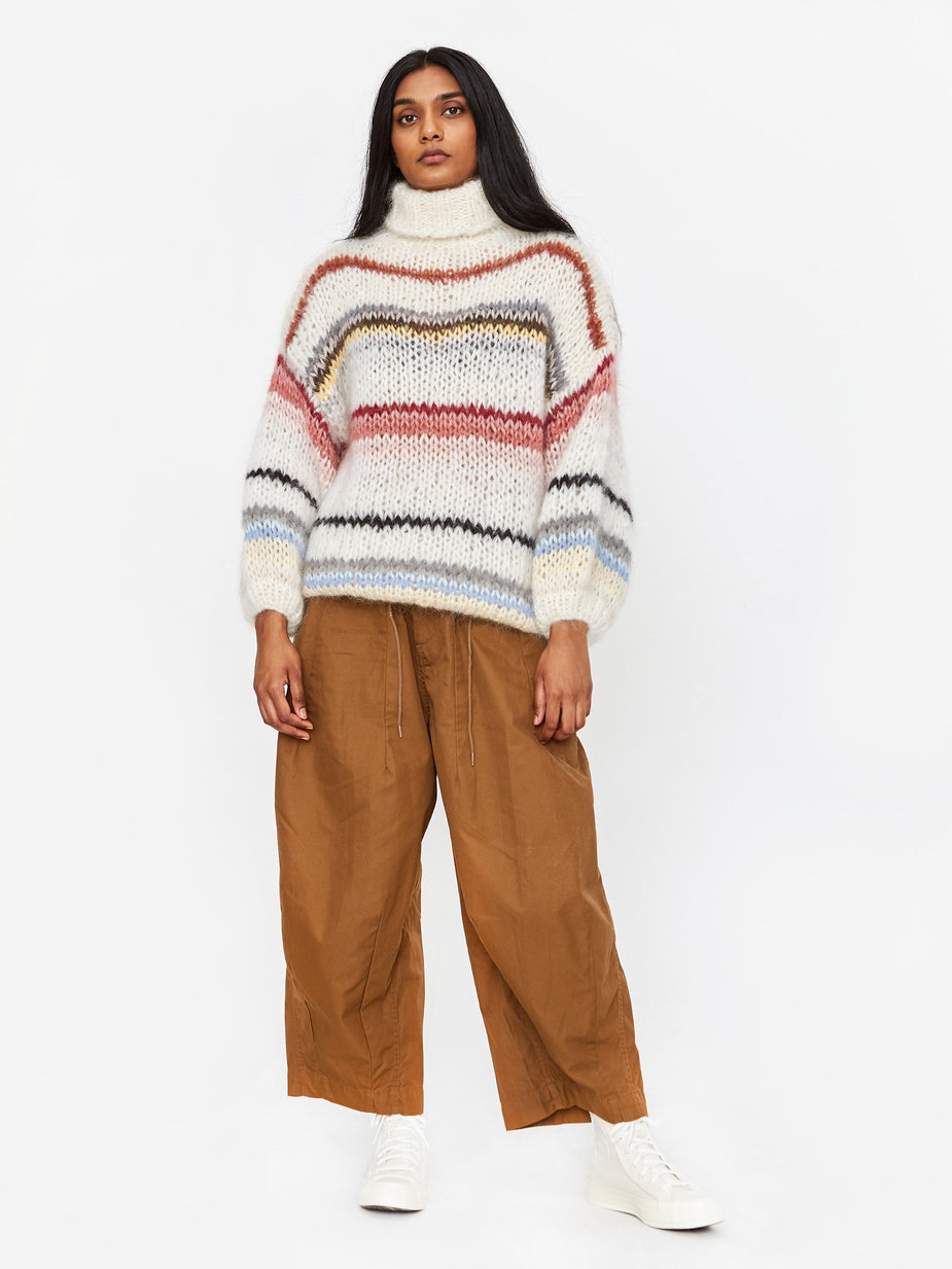 Maiami Maiami Mammoth Jumper - Crème - Multi