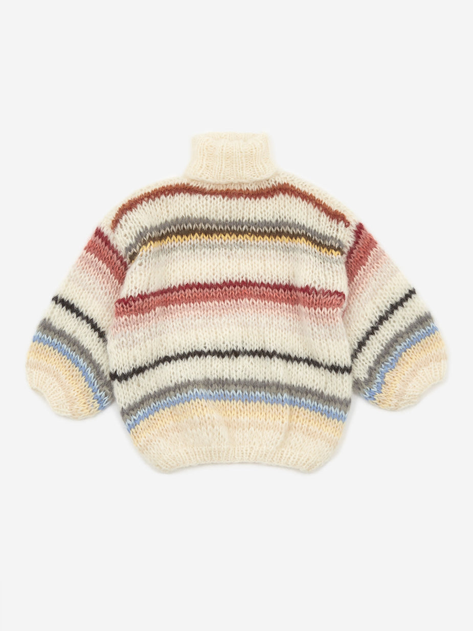 Maiami Maiami Mammoth Jumper - Crème - Multi