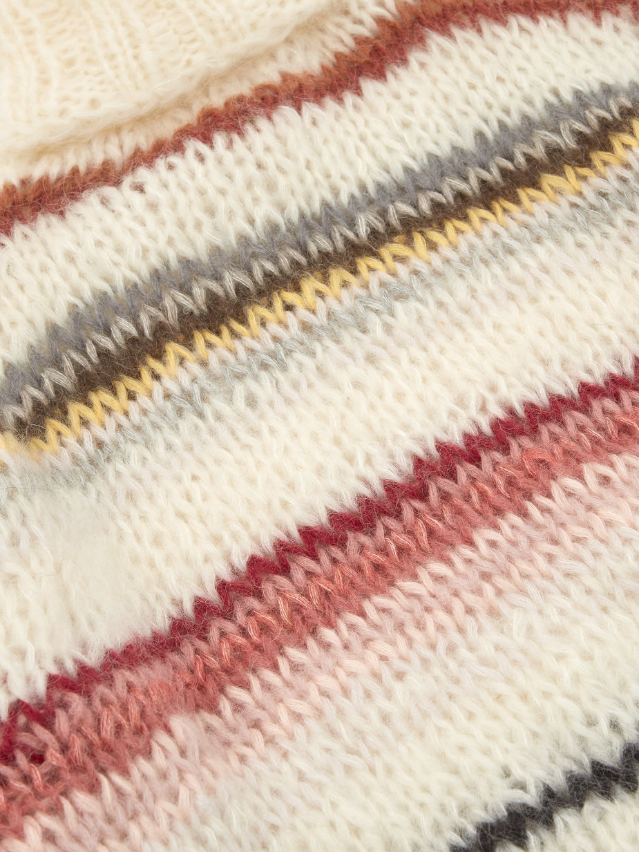 Maiami Maiami Mammoth Jumper - Crème - Multi