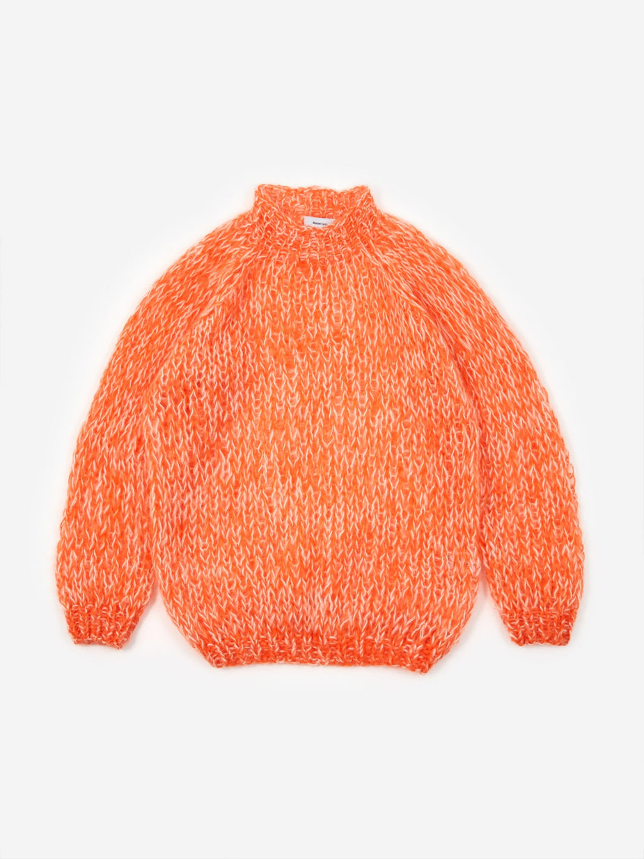 Maiami Maiami Mohair Basic Sweater - Signal Orange - Orange