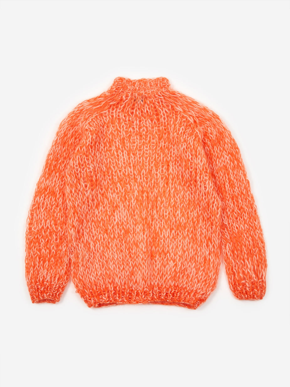 Maiami Maiami Mohair Basic Sweater - Signal Orange - Orange