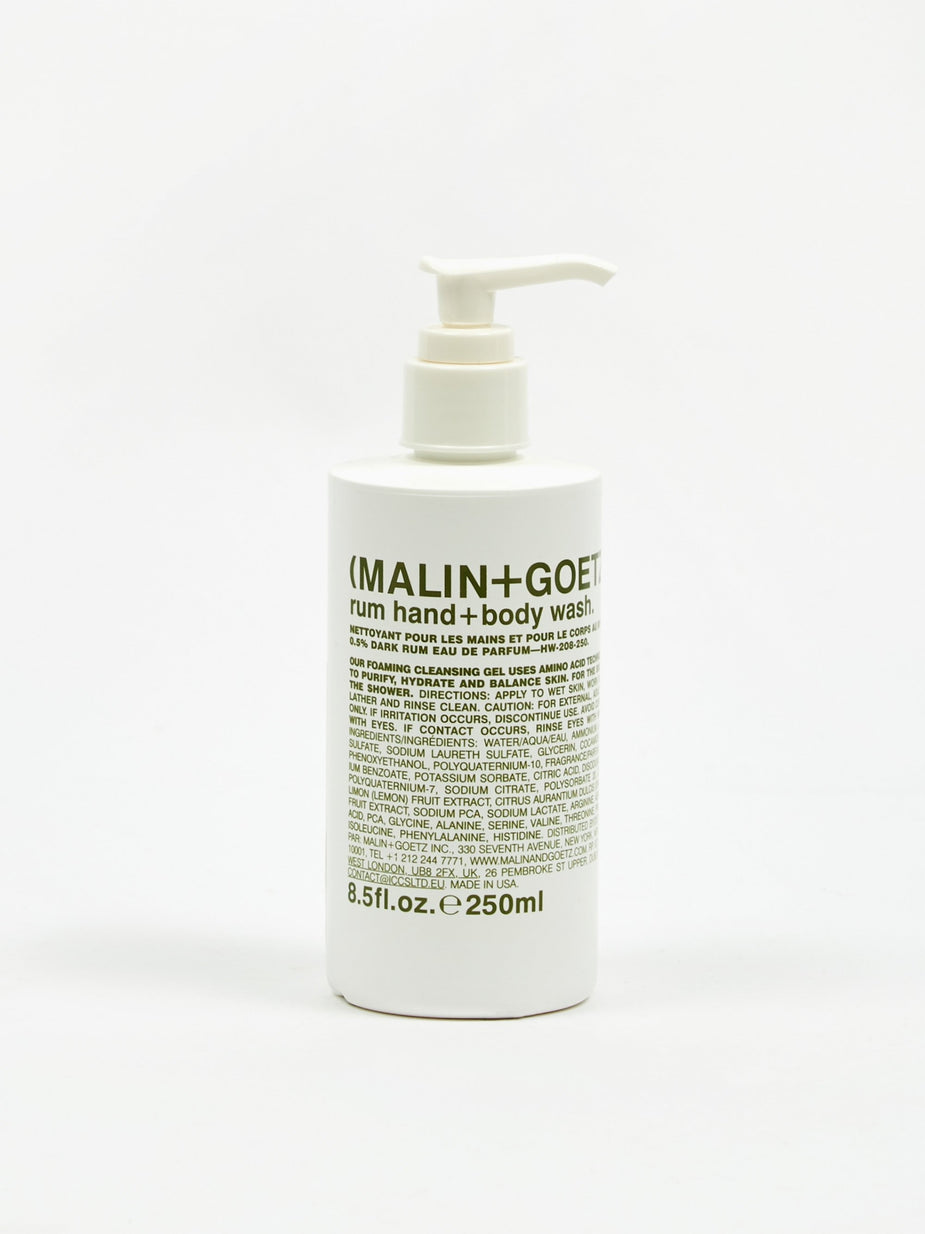 Malin+Goetz Malin+Goetz Rum Hand + Body Wash - 250ml - White