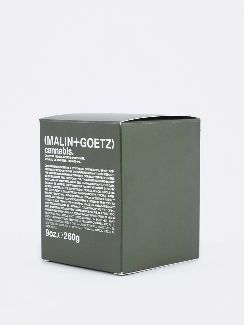Malin+Goetz Malin+Goetz Scented Candle 260g - Cannabis - Green