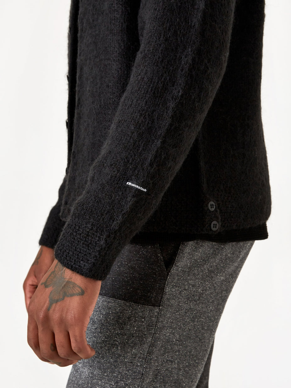Manastash Manastash Aberdeen Kurtigan Cardigan - Black - Black