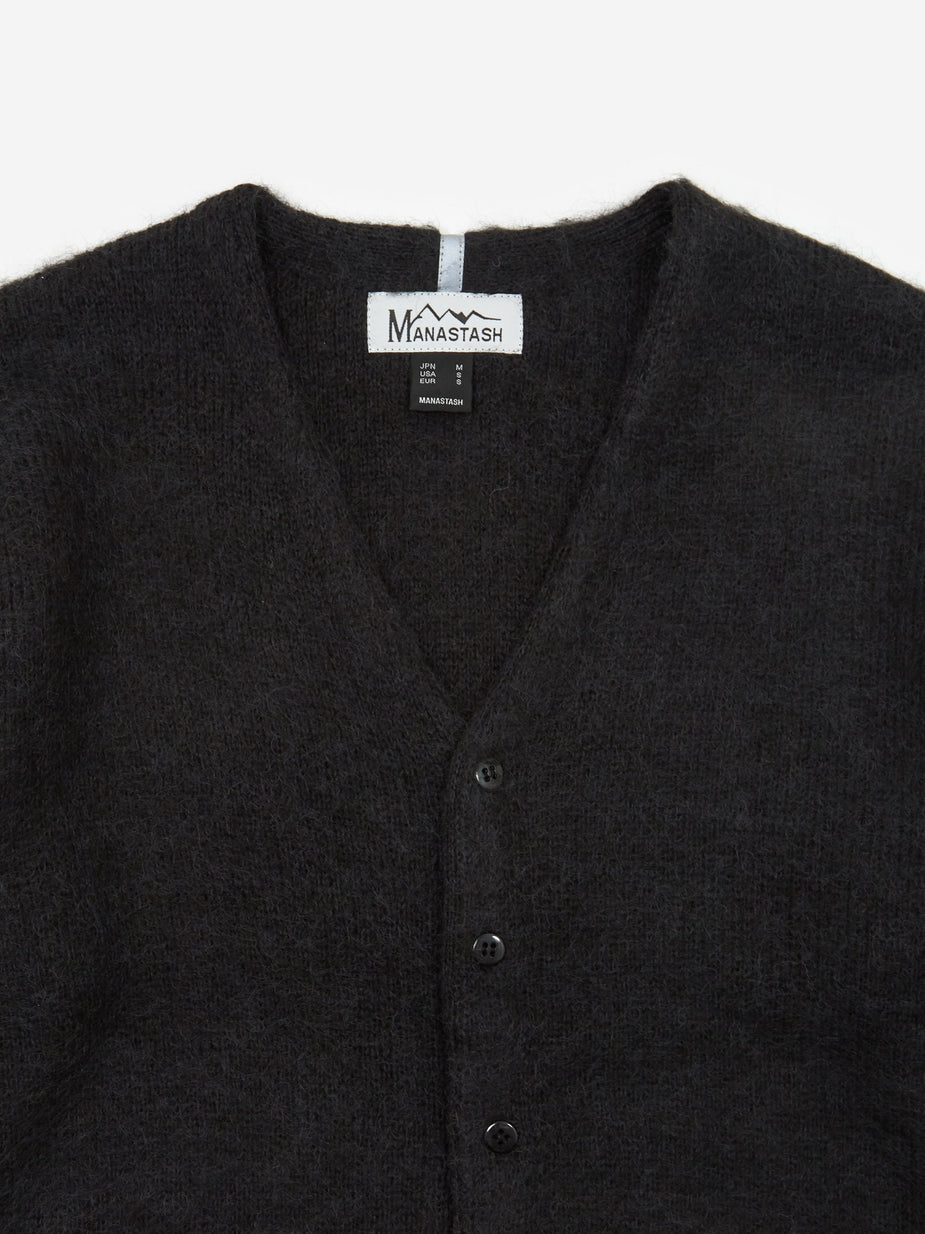 Manastash Manastash Aberdeen Kurtigan Cardigan - Black - Black