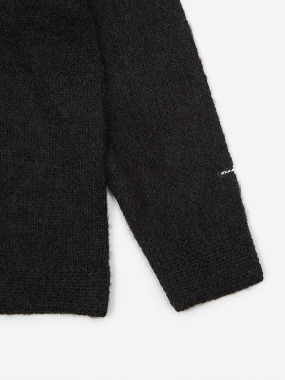 Manastash Manastash Aberdeen Kurtigan Cardigan - Black - Black