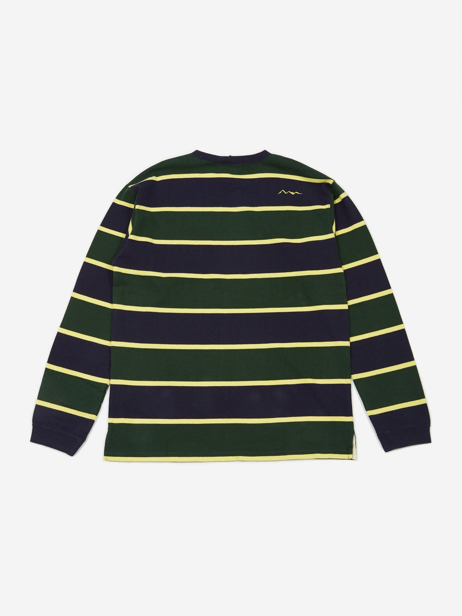 Manastash Manastash Aberdeen Rugger II Longsleeve T-Shirt - Dark Green - Green