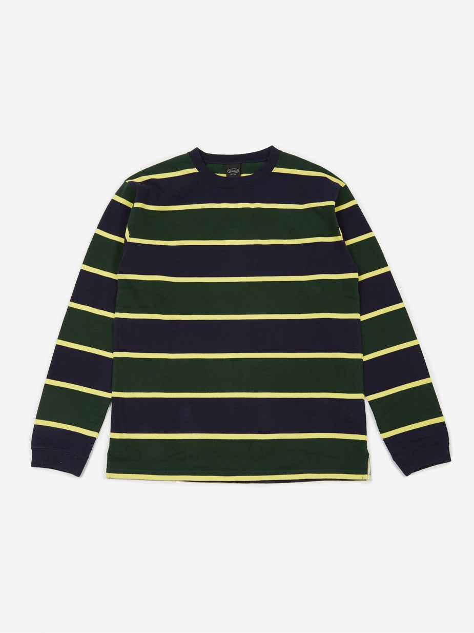 Manastash Manastash Aberdeen Rugger II Longsleeve T-Shirt - Dark Green - Green