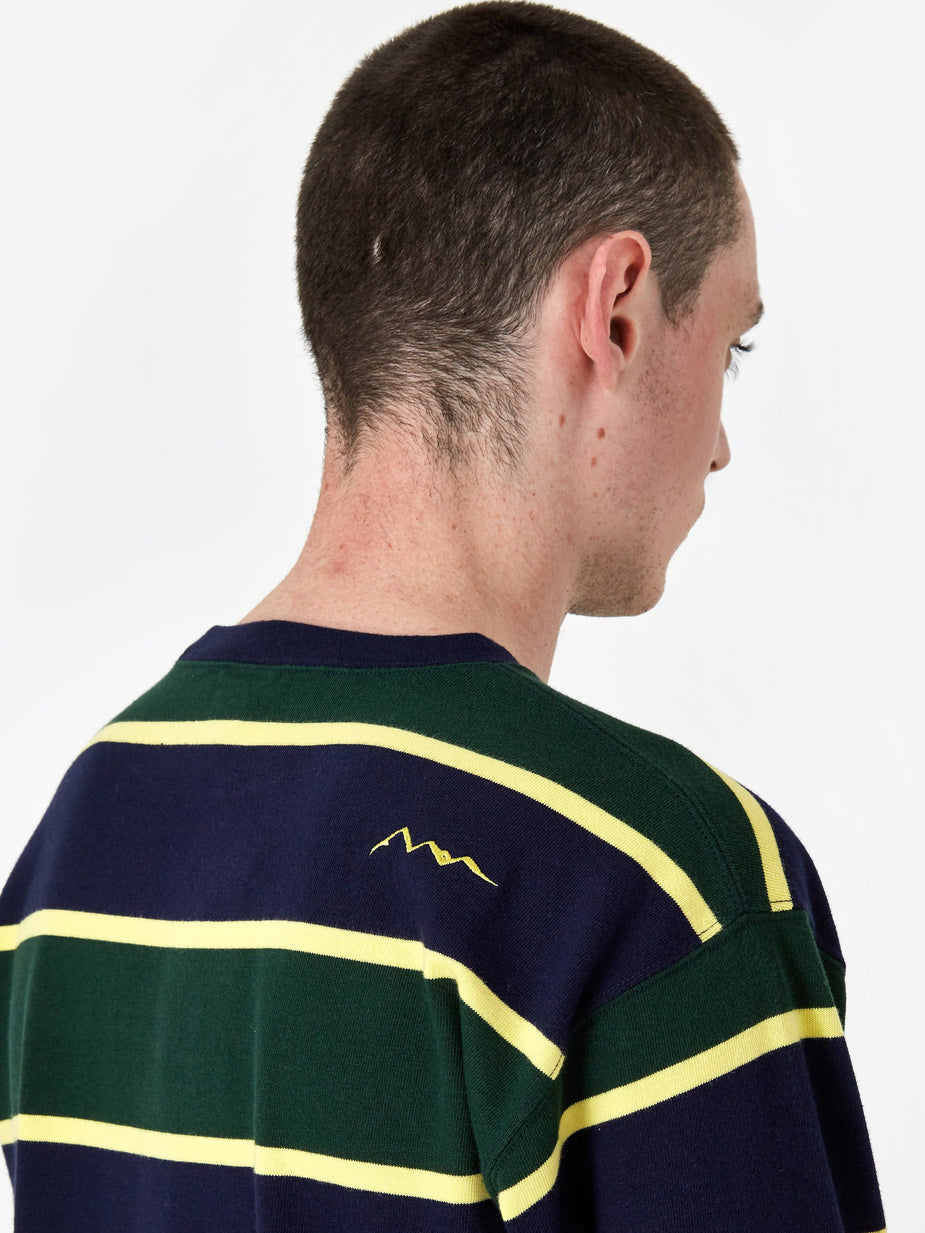 Manastash Manastash Aberdeen Rugger II Longsleeve T-Shirt - Dark Green - Green