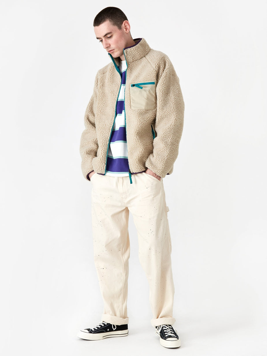 Manastash Manastash MT Gorilla V Fleece Jacket - Natural - Neutrals
