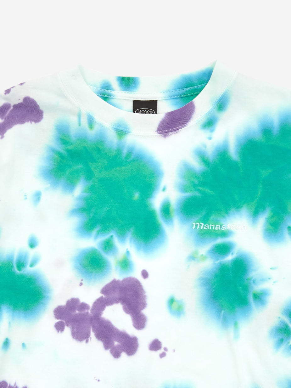 Manastash Manastash Random Dye Logo Longsleeve T-Shirt - Purple - Purple