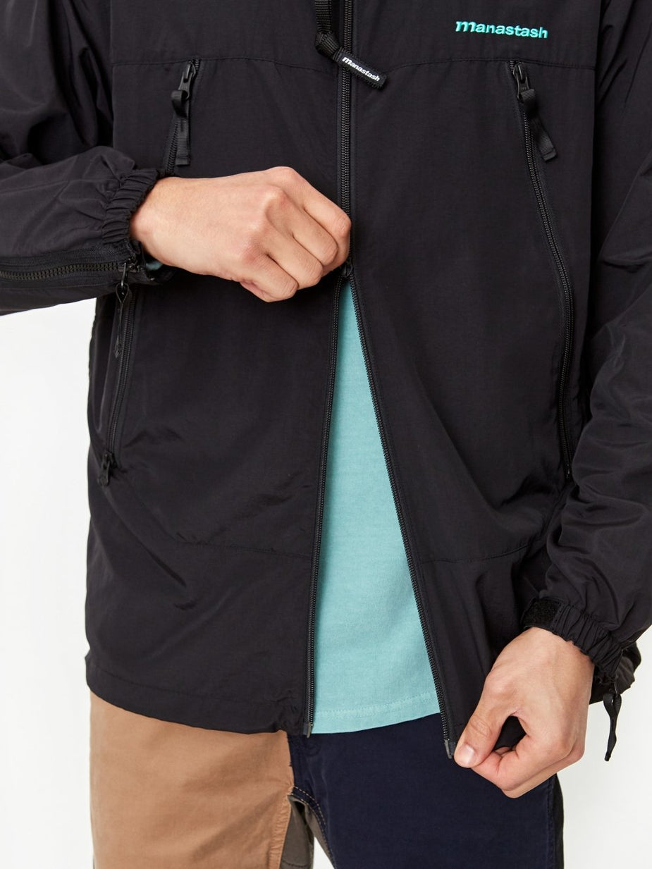 Manastash Manastash Zippy PK Jacket - Black - Black