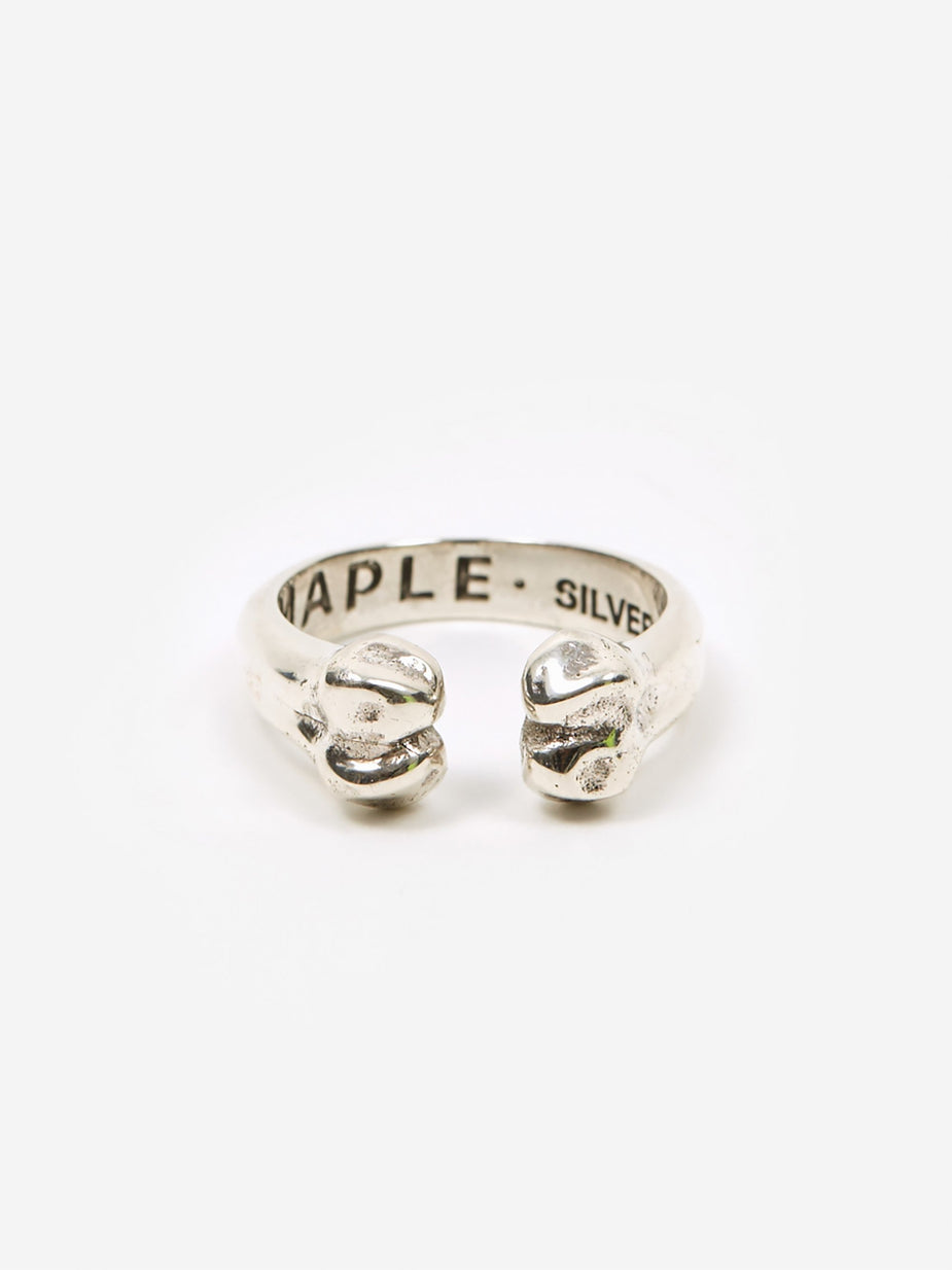 Maple Maple Bone Ring - Silver - Silver