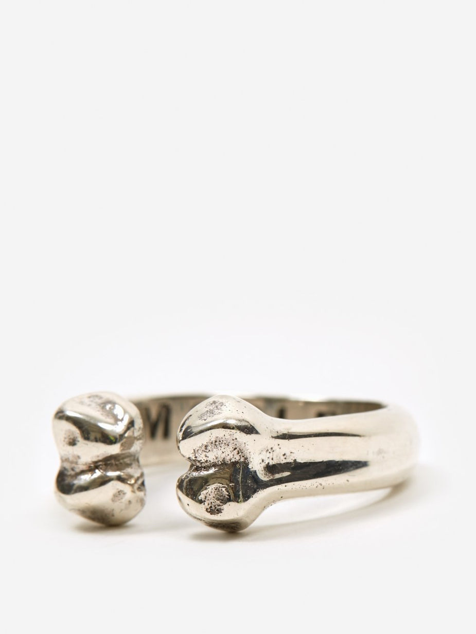 Maple Maple Bone Ring - Silver - Silver