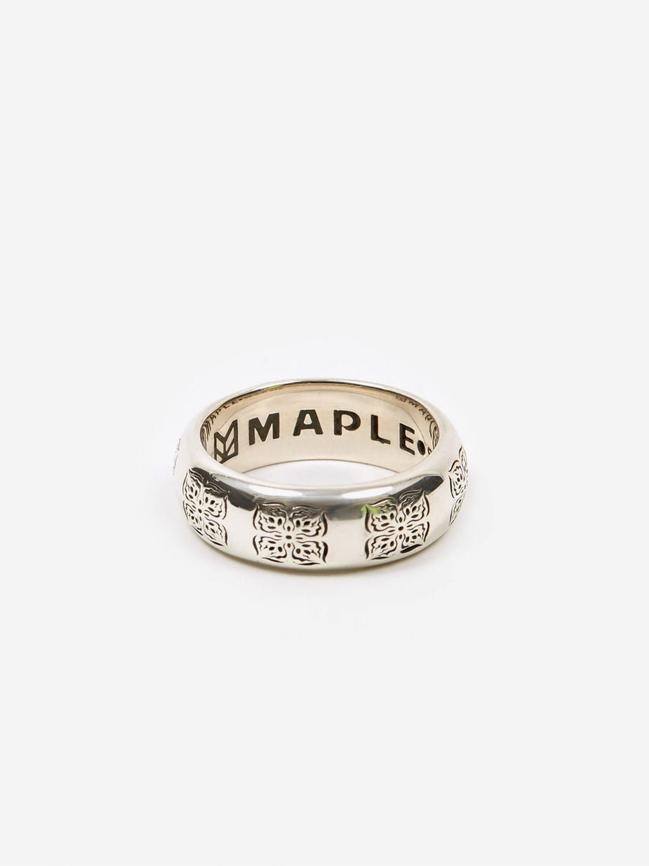 Maple Maple Flower Ring - Silver - Silver