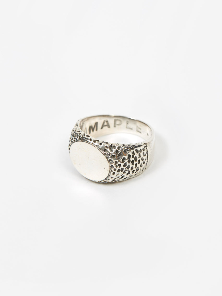 Maple Maple Nugget Ring - Silver - Silver