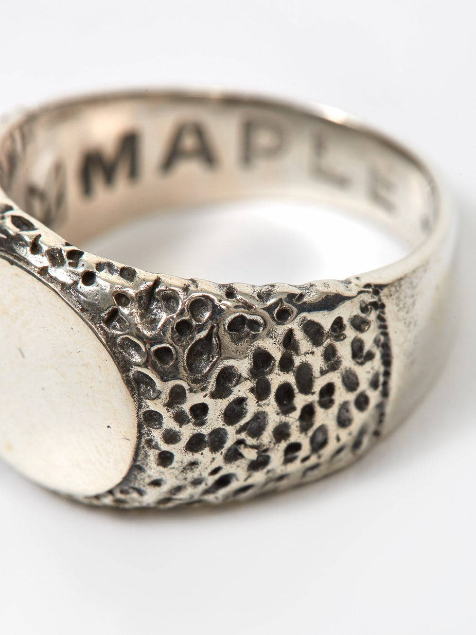Maple Maple Nugget Ring - Silver - Silver