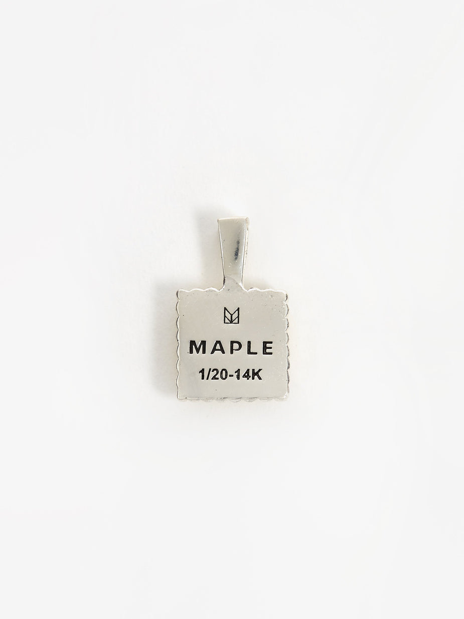 Maple Maple Snookee Pendant - Silver/Gold Plated - Gold