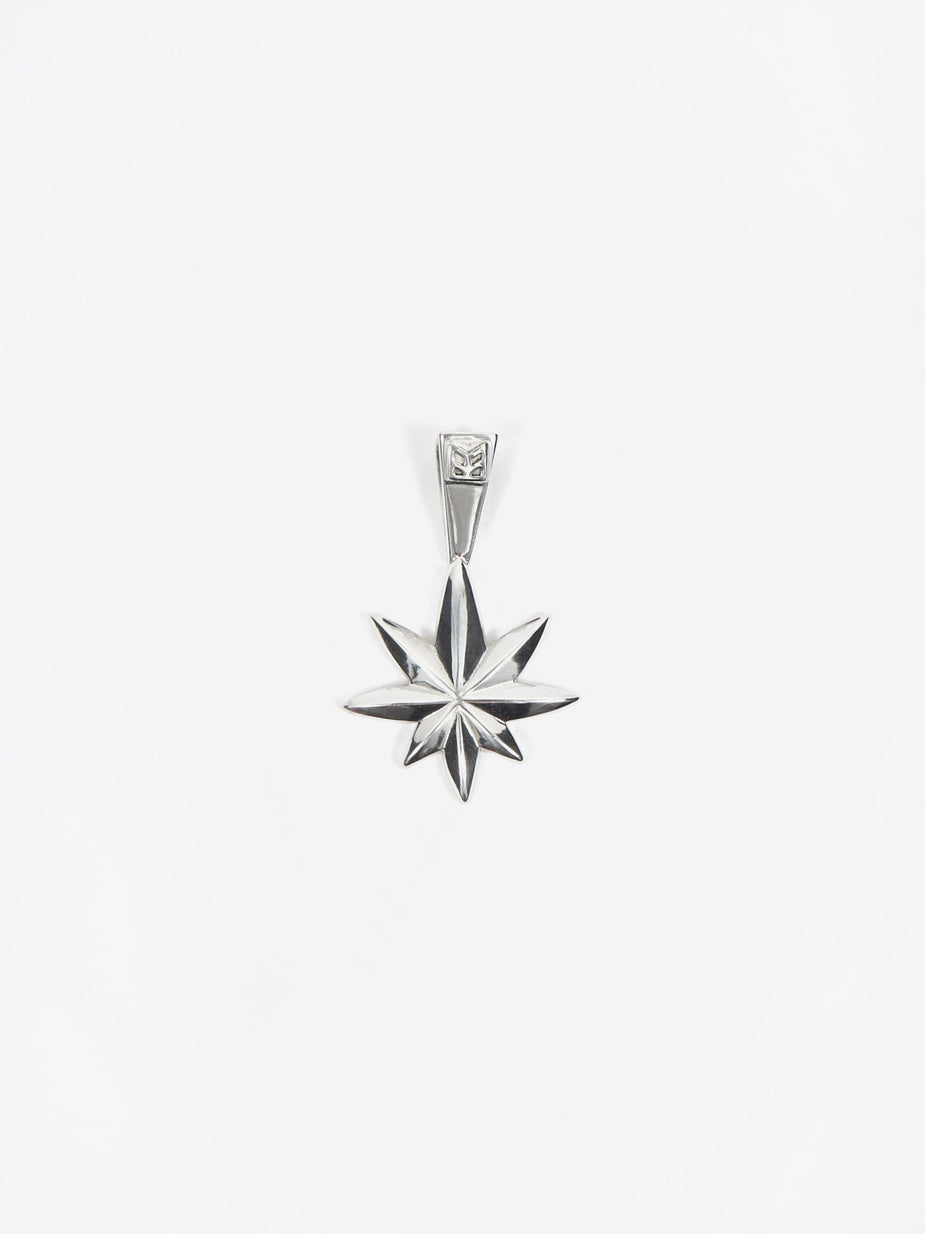 Maple Maple Hempstar Pendant - Silver - Silver